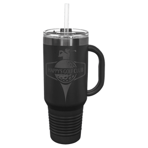 Custom Polar Camel 40 oz. Travel Mug with Handle, Straw Included