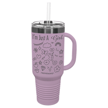 Load image into Gallery viewer, Custom Polar Camel 40 oz. Travel Mug with Handle, Straw Included
