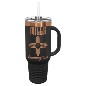 Custom Polar Camel 40 oz. Travel Mug with Handle, Straw Included