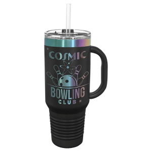 Custom Polar Camel 40 oz. Travel Mug with Handle, Straw Included