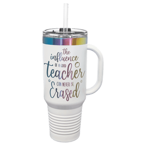 Custom Polar Camel 40 oz. Travel Mug with Handle, Straw Included