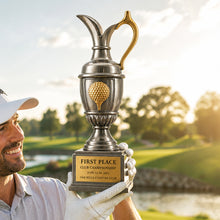 Load image into Gallery viewer, Personalized Golf Jug Award – Custom Engraved Tournament Golf Trophy - Golfer Gift, Personalized Engraving Gifts shipped from USA.

