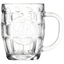 Load image into Gallery viewer, Custom 20 oz. Beer Mug with Oval Engraving Area and Handle
