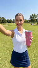 Load image into Gallery viewer, 20 oz. Golf Tumbler with Dimples and Clear Slider Lid, Polar Camel, Custom. Personalized Engraving Gifts shipped from USA.
