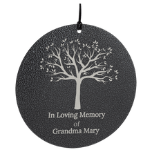 Load image into Gallery viewer, Black Powder Coated Aluminum Wind Chime, Personalized Engraving Gifts shipped from USA.
