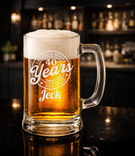 Load image into Gallery viewer, Custom Sport Beer Mug with Handle, Personalized Engraving Gifts shipped from USA.
