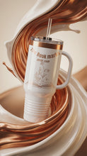 Load and play video in Gallery viewer, Custom Polar Camel 40 oz. Travel Mug with Handle, Straw Included
