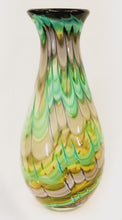 Load and play video in Gallery viewer, 14 1/2" Swirl Art Glass Vase, Personalized Engraving Gifts shipped from USA. (Copy)
