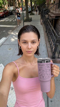 Load and play video in Gallery viewer, Engraved Christmas Tumbler, 13 oz Polar Camel Ceramic-Lined Coffee Cup with Slider Lid, 25 Holiday Designs, 8 Colors Personalized Engraving Gifts shipped from USA.
