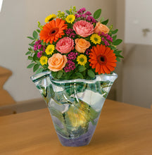 Load image into Gallery viewer, 11 1/4" Art Glass Vase, Personalized Engraving Gifts shipped from USA.
