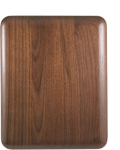 Load image into Gallery viewer, Elliptical Edge Round Corner Genuine Walnut Plaque
