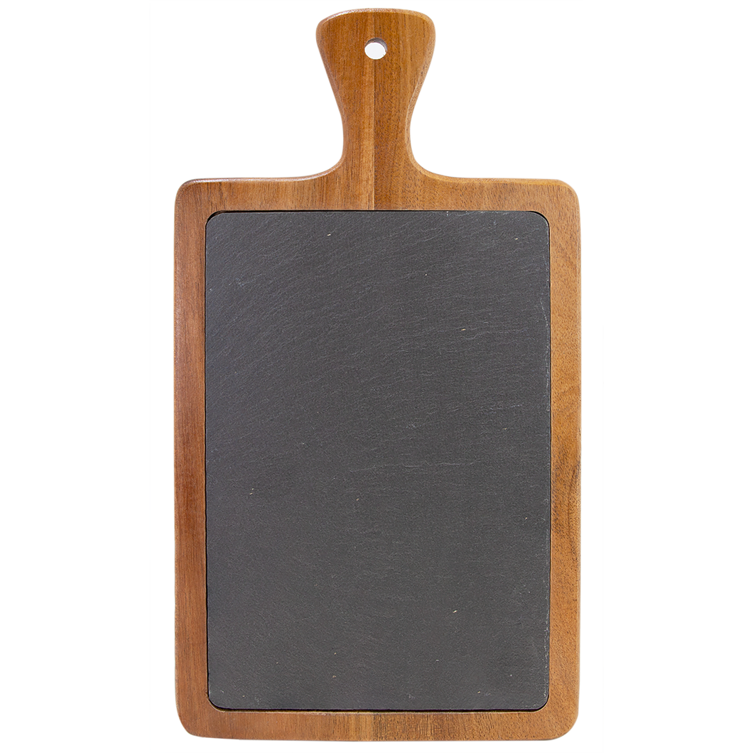 Acacia Wood/Slate Cutting Board